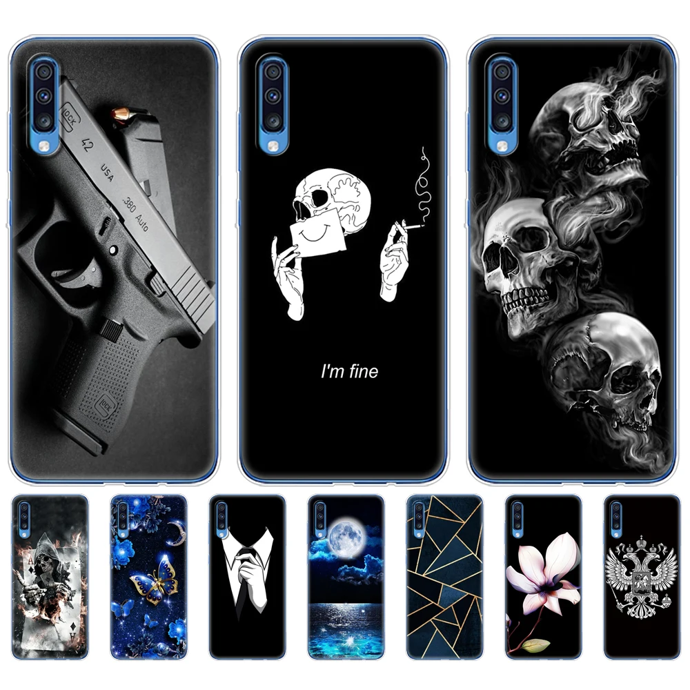

For Samsung A70 Case 2019 Soft TPU Phone Back Cover For Samsung Galaxy A70 silicon Cases Coque Capa A 70 A705 A705F bumper