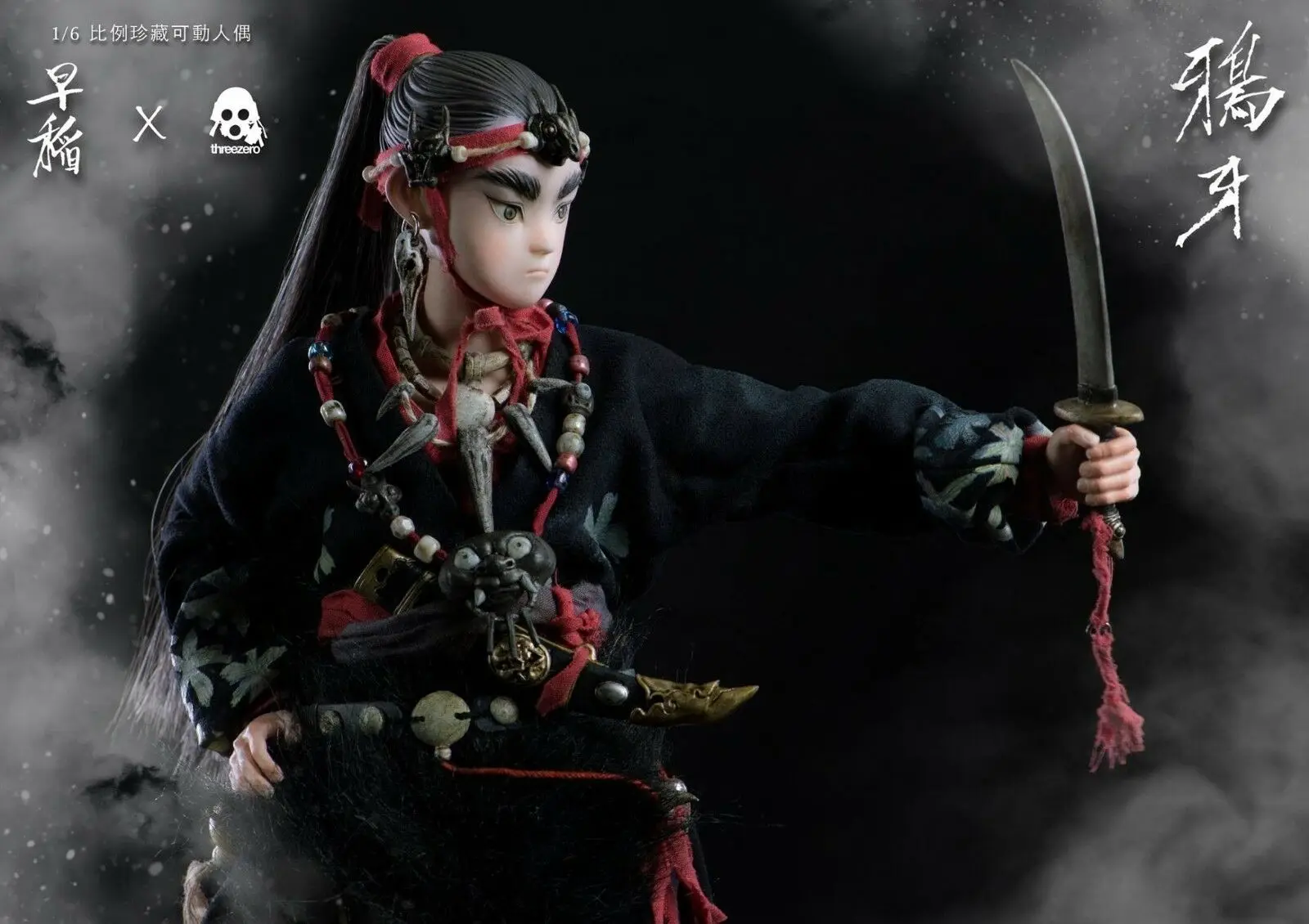 

1/6 Scale 3Z0035 Painting Collection Matsukaze Crow's Tooth 12-inch action figure toy collection