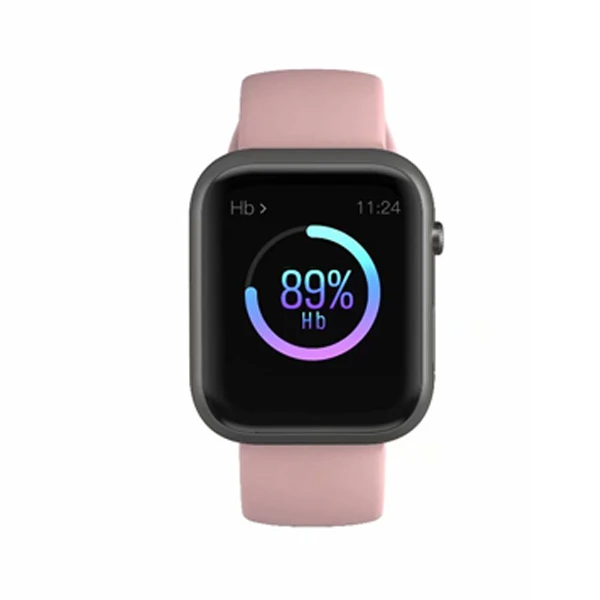 Pink Tinymons SX16 смарт-монитор сердечного ритма кровяное давление фитнес-трекер IP67 браслет спортивные Смарт-часы Совместимость IOS и Android - Цвет: Pink