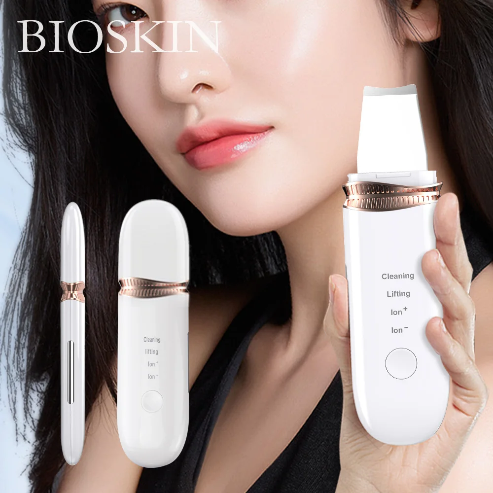 Bioskin для ультразвукового очищения кожи глубокий аппарат чистки лица пилинг