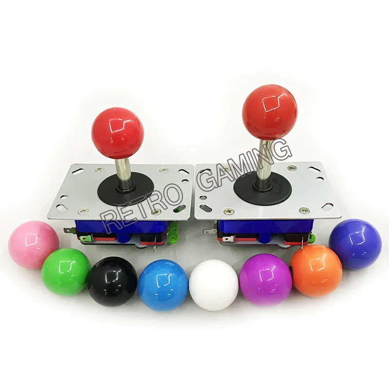 

Бесплатная доставка 2 шт./компл. 4 8 способов управления Аркада Zippy джойстик для игровой автомат для аркад переключаемый мяч DIY Stick