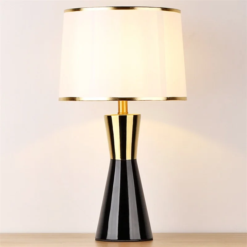 

ORY Table Lamp LED Modern Desk Light Fabric Bedside Decorative for Home Foyer Dining Room Bed Room Office