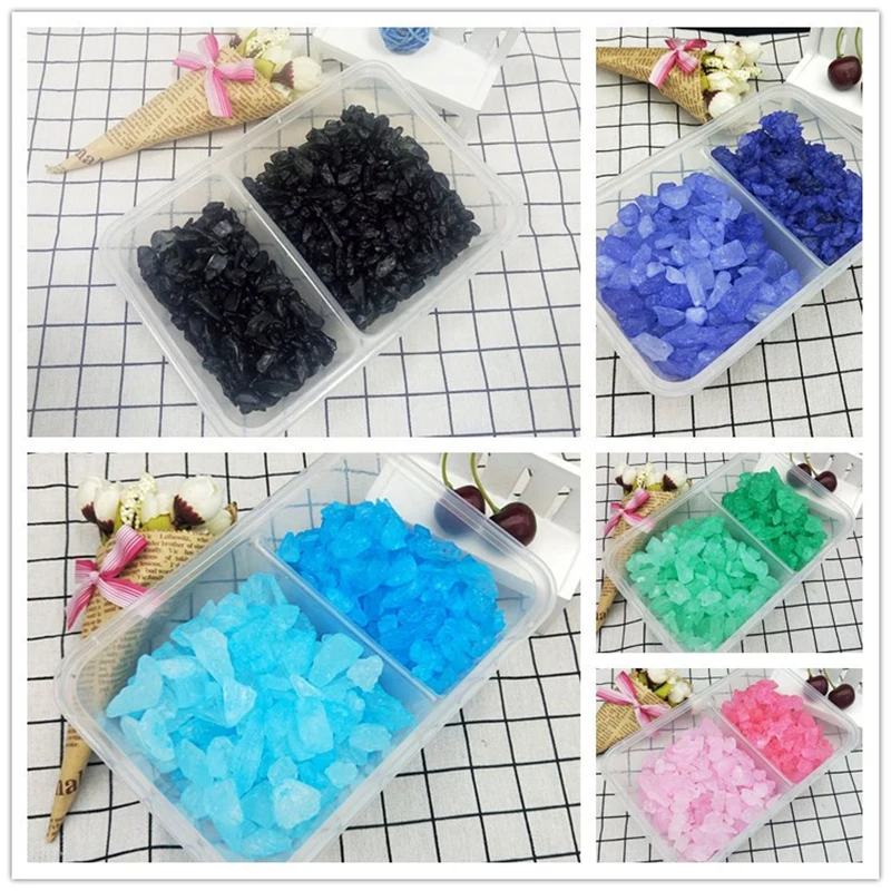 500 г массивный сахар Geode торты кристаллы сахара перламутровые для выпечки