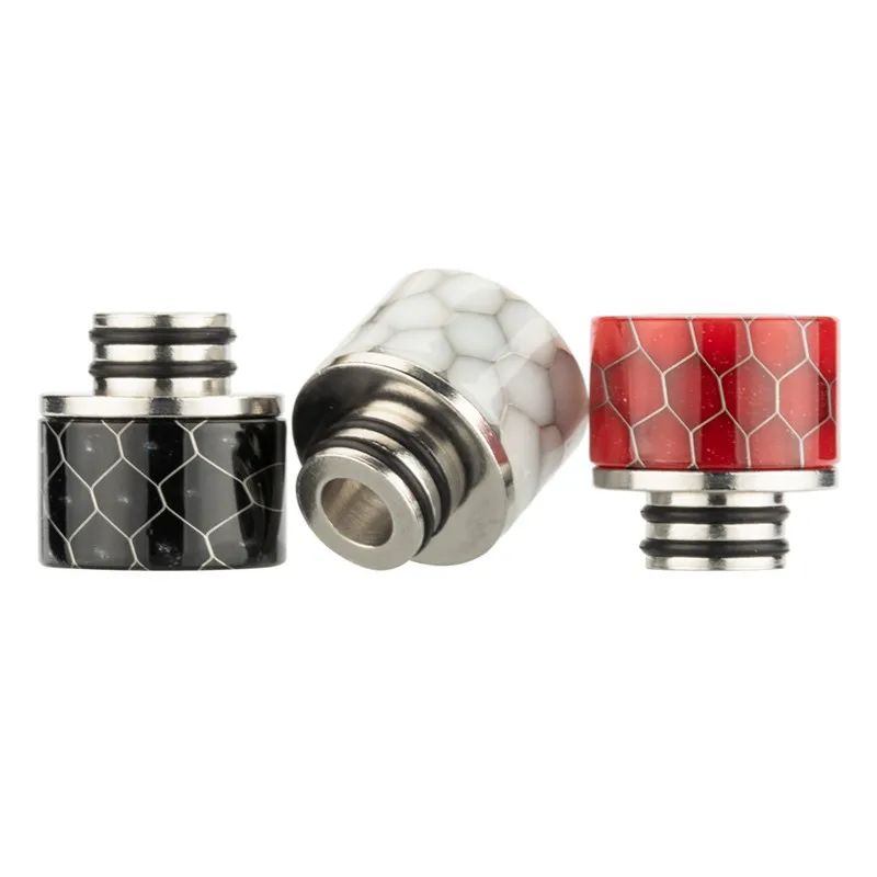 Металлический дрип тип Cobra Delrin 510 с широким отверстием для Geekvape Zeus Nano/Crown 5 V Sub Ohm
