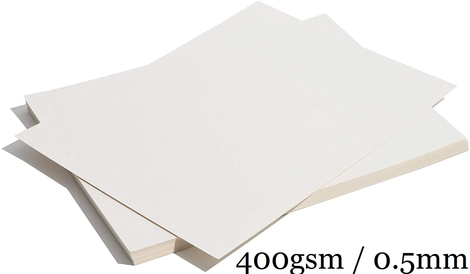 

400GSM Size A4 White Card Thick PAPER Chipboard 0.5mm Thickness Matte Cardstock For Cardmaking 10/30/50 You Choose Quantity