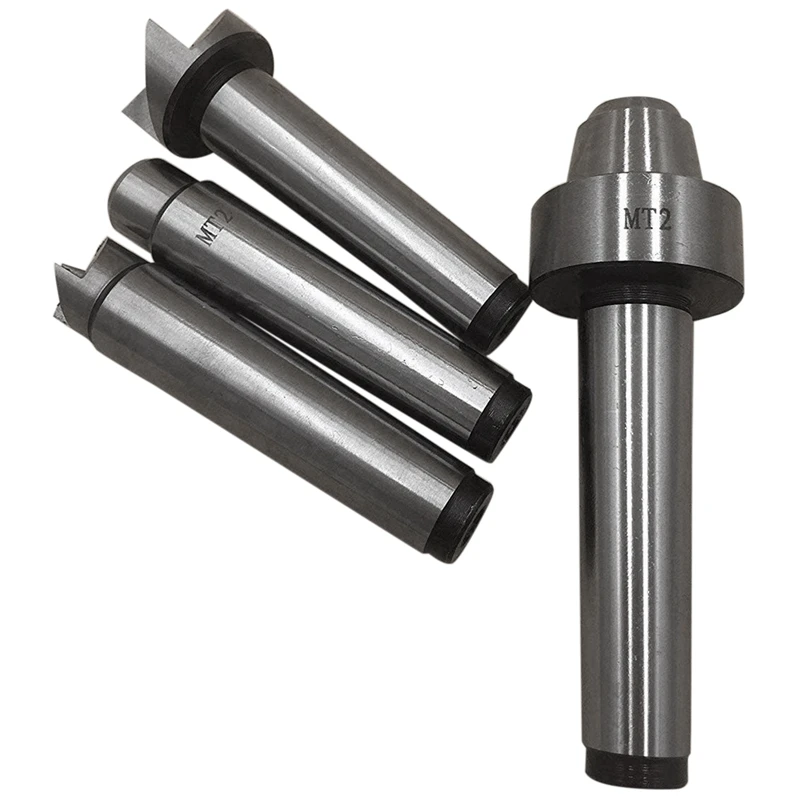 

MT2 Live Center Wood Lathe Drive Spur Cup Set with 2Pcs Extra Replacement Tips with Good Quality Wooden Box