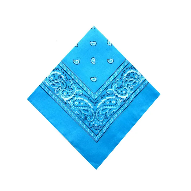 Бандана в стиле хип хоп для мужчин и женщин 100% хлопок винтажное карманное