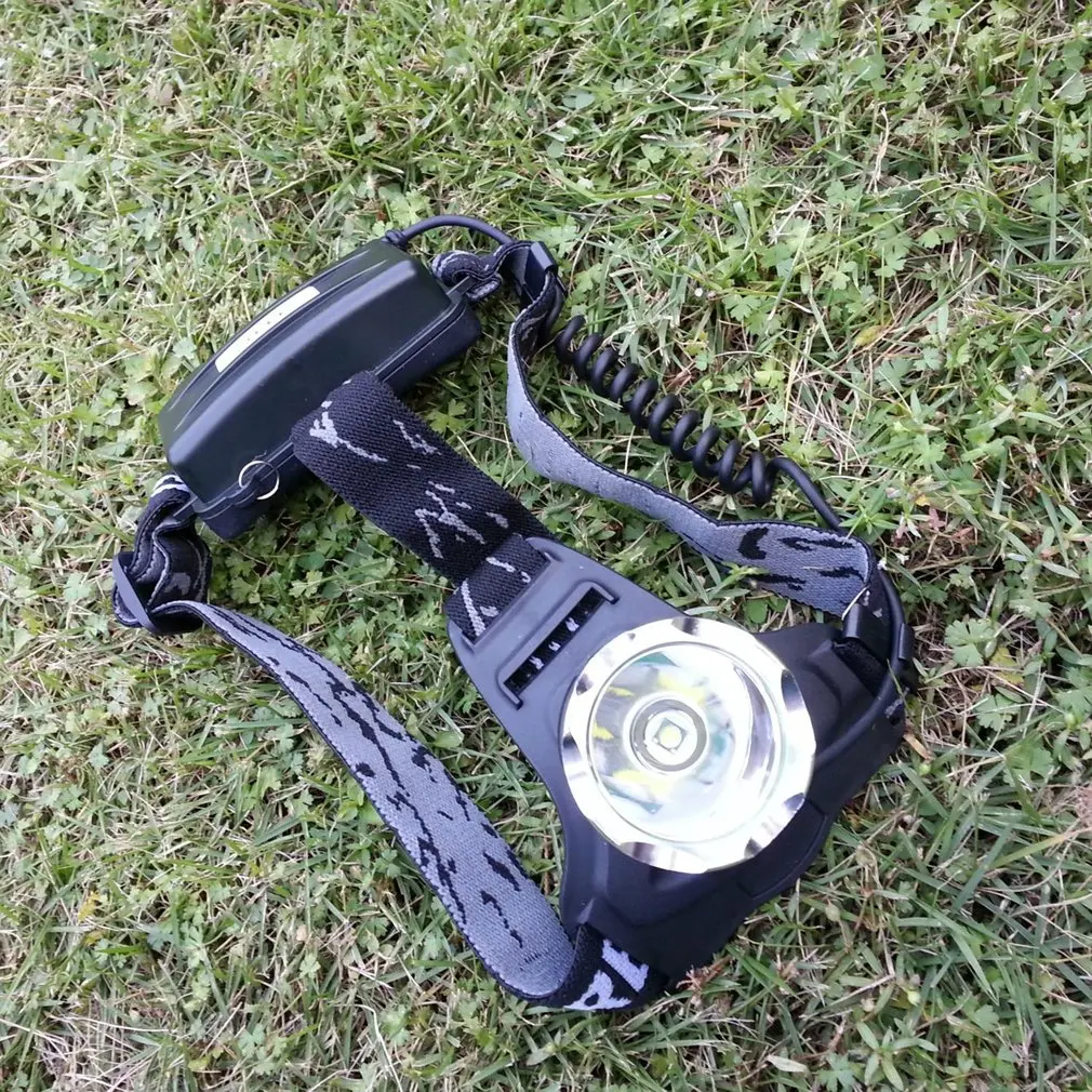 

T6 1200LM Rechargeable LED Outdoor Fishing Camping Headlight Super Bright