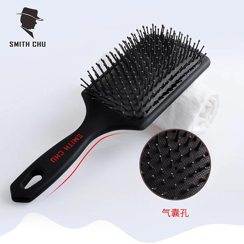 Home women's long hair air bag comb massage roll cushion shape large plate | Красота и здоровье
