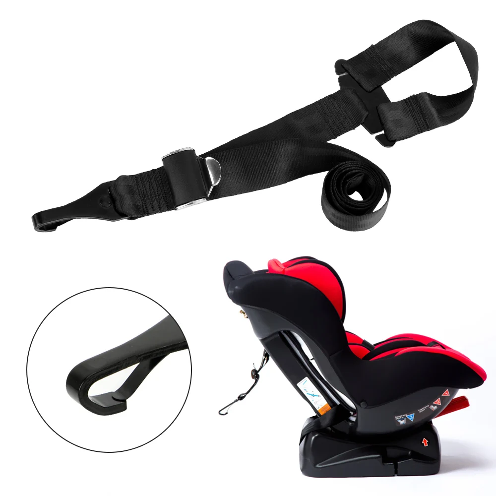 Child Baby Seat Belts Car Safety Seat Interface For ISOFIX Guide Grooves LATCH Belt Connector Connection Belts Car Accessories