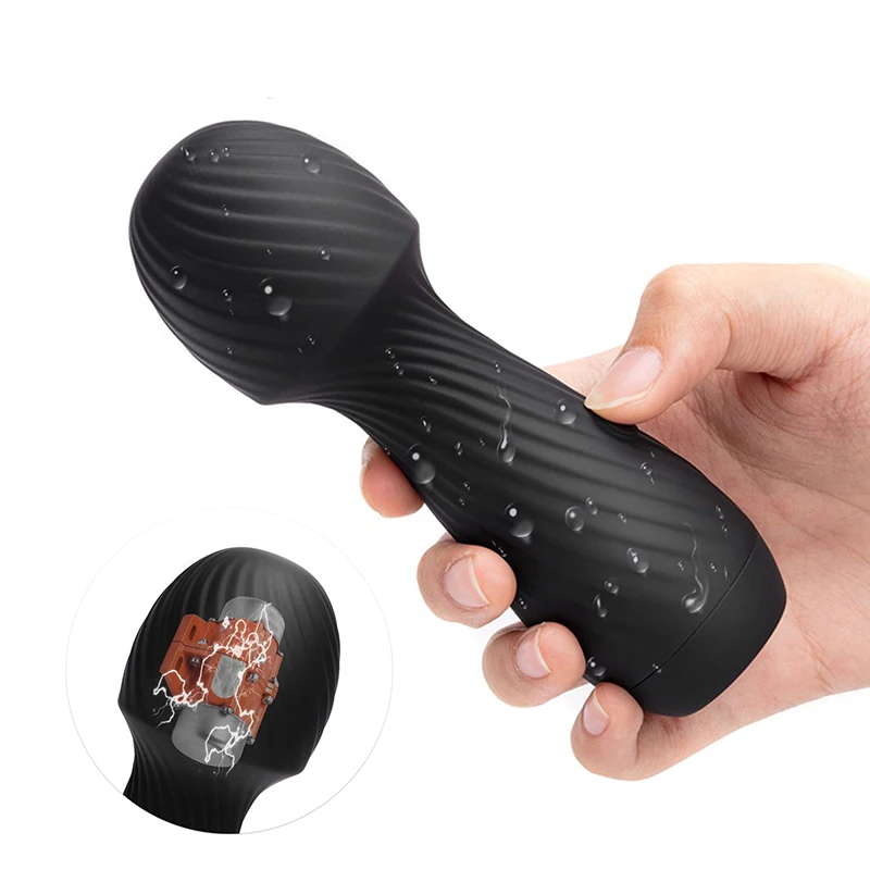 Электрический перезаряжаемый массажер с палочкой несколько скоростей вибрации