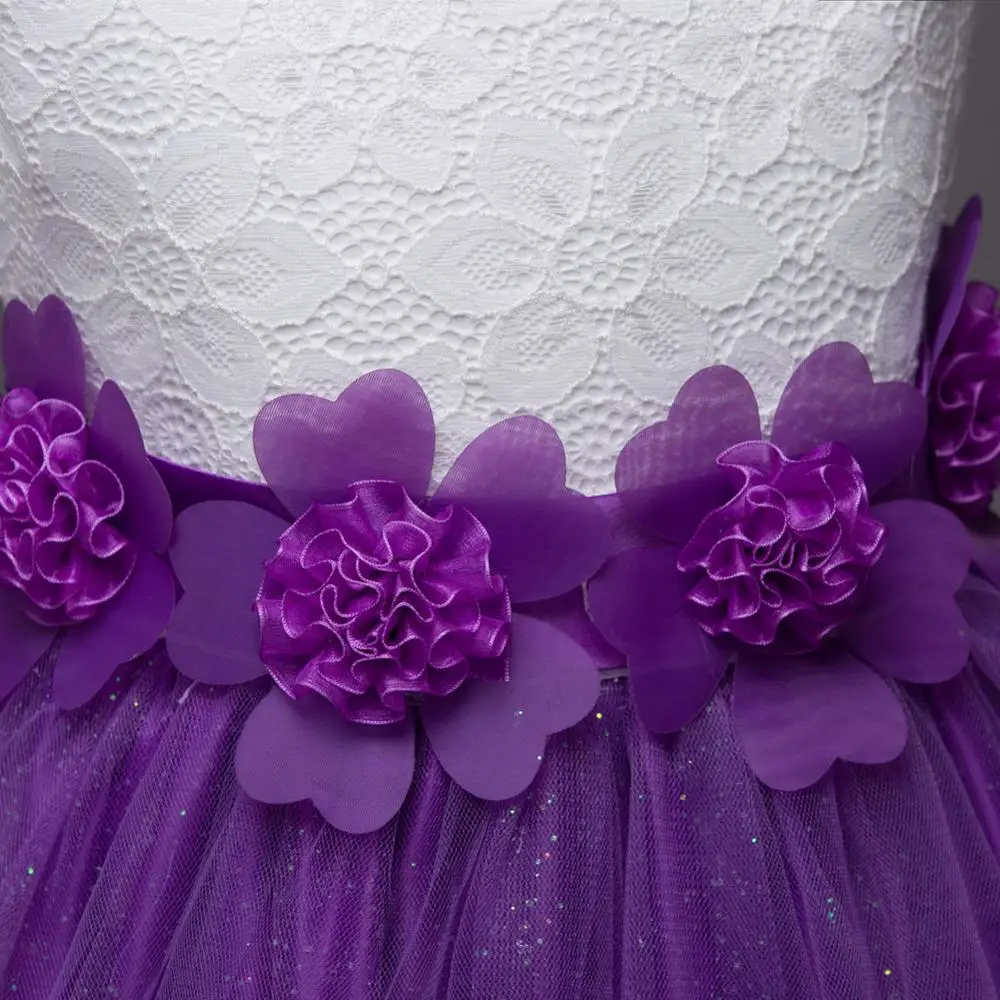 Летнее свадебное платье праздничное для девочек праздничные платья малышей