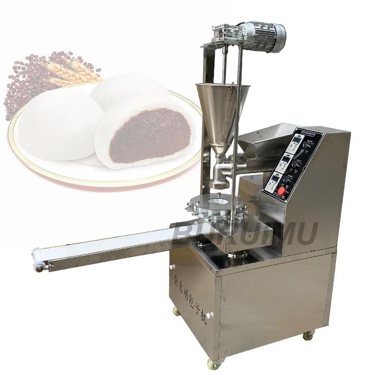

Adjustable Steamed Stuffing Bun Machine Momo Filling Making Maker Steamed Bun Manufacturer For Canteens