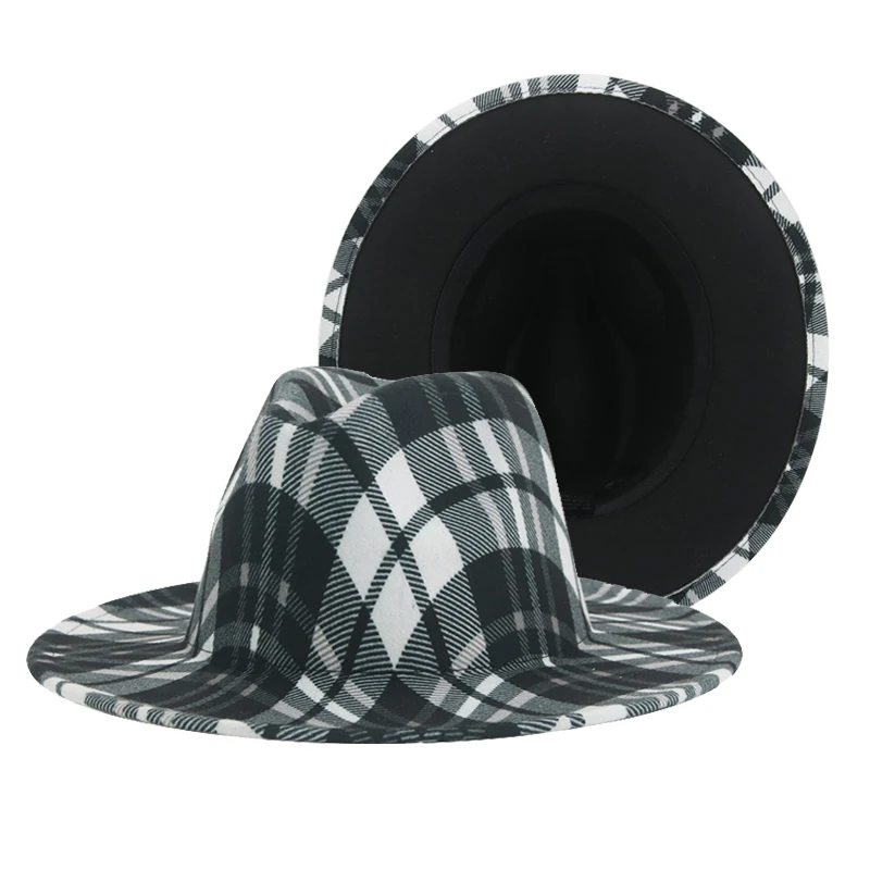 

шапка женская шляпа женская шапка Шляпы для женщин и мужчин, шляпа в клетку, в стиле пэчворк, новинка 2021, для декорирования свадьбы, для мужчи...