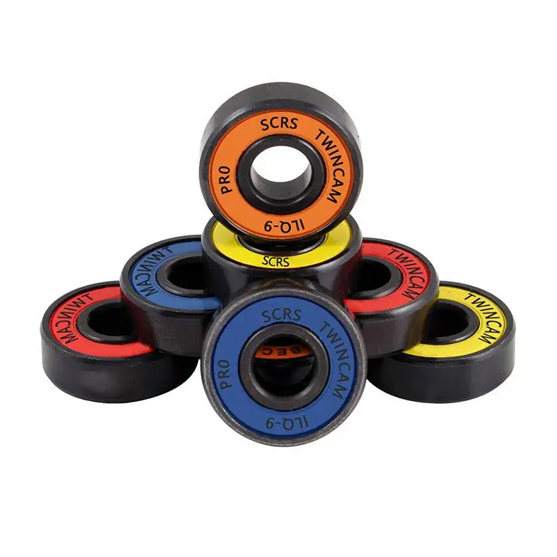 

8 шт ABEC-7 608ZZ стальные подшипники Высокопроизводительные роликовые коньки скутер скейтборд колесо электроинструменты балансирующие велоси...