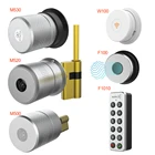 Умный цилиндрический замок Tuya, приложение bluetooth Airbnk, M500, M520, цилиндр отпечатков пальцев замка, электронный цилиндрический замок