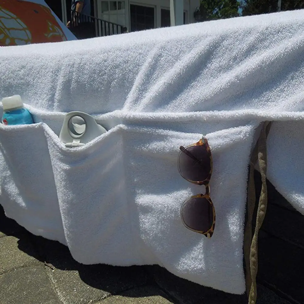 Белые антибактериальные хлопковые полотенца портативный роскошный спа-салон