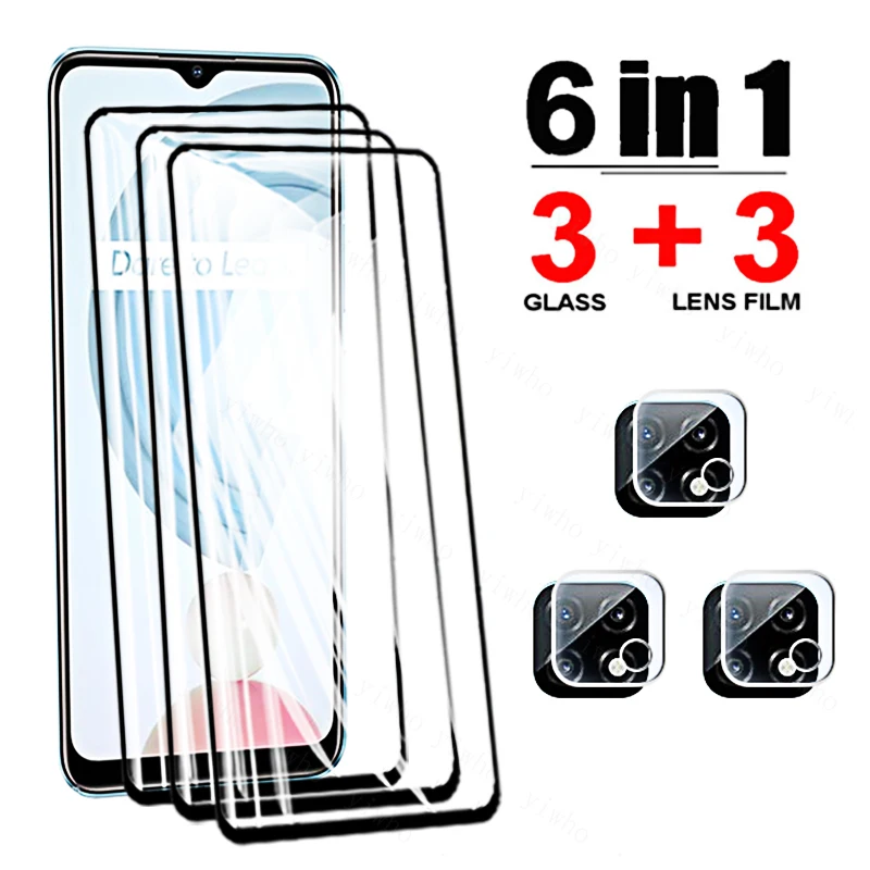 

Protective Glass for Realme C21 Camera Lens Screen Protector for Oppo Realmec21 C25y C21y C25s C20a C20 C11 Tempered Glass Film