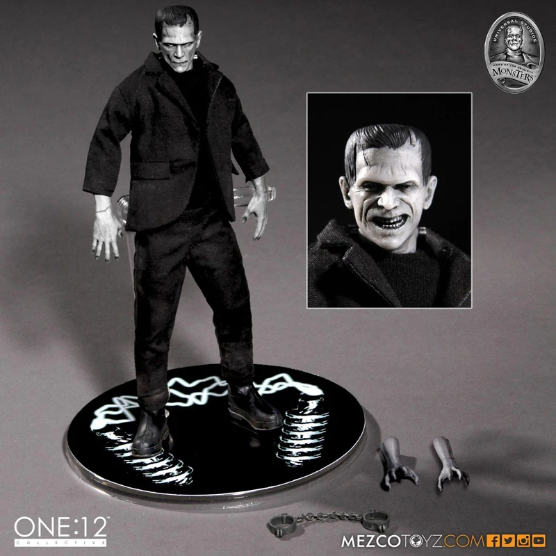 16 см Mary Shelley's Frankenstein One:12 ПВХ фигурка игрушка ужас подарок на Хэллоуин | Игрушки и
