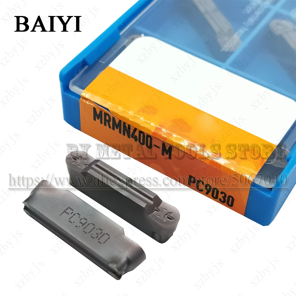 

High Quality MRMN400-M PC9030 Carbide grooving Inserts MRMN400 grooving 4mm slot blade CNC cutter lathe Tools