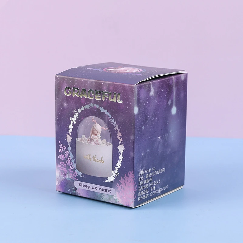 

6pcs Creative Heart-warming Night Light Blind Box Decoration Girl Heart Cute Blind Box Gift Home Decoration