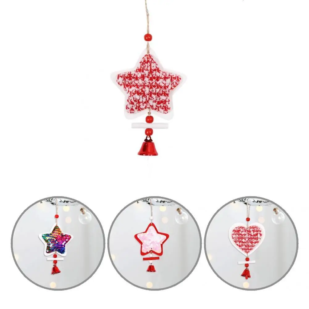 

Widget Decor Durable Hard to Fade Pendant Decor Creative Christmas Tree Shape Hanging Decor for Party Hanging Decor