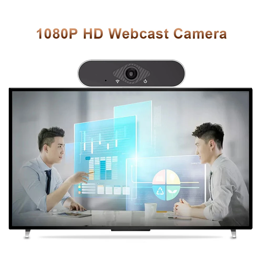 

Widescreen Video Work Home Accessories USB25 2MP Full HD 1080P Webcam with Built-in Microphone USB Web Camera for PC