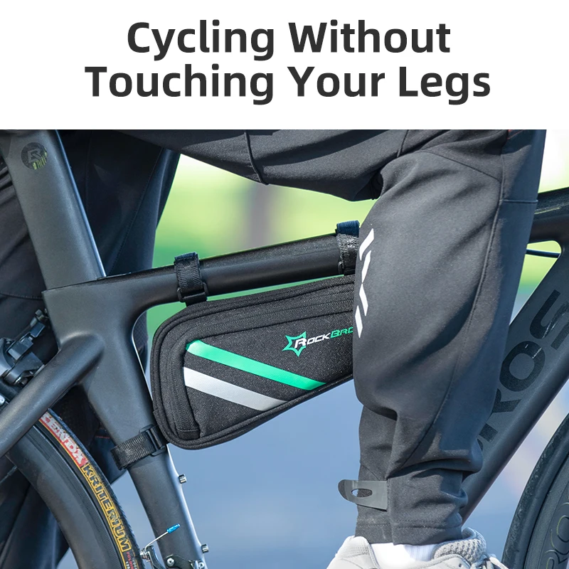 ROCKBROS велосипедная Сумка водонепроницаемая MTB Дорожная сумка рамка Передняя