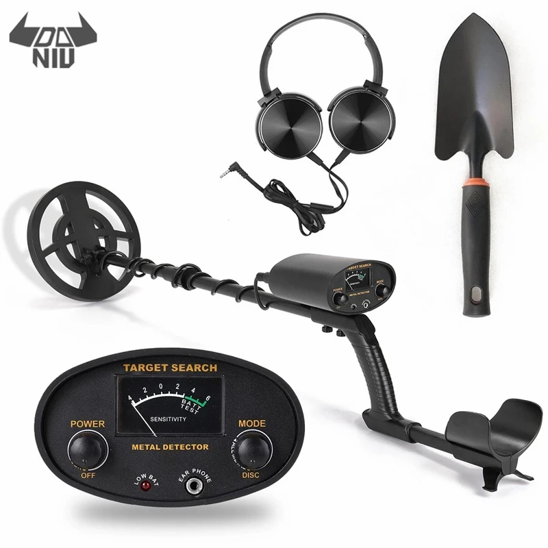 

DANIU GT6100 Portable Underground Metal Detector High Sensitivity Adjustable Length Gold Jewelry Treasure Detecting Tool Finder