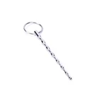 Уретральные звуковые игрушки, гладкий катетер из нержавеющей стали, затычка уретры, расширитель мужского звучания, штекер пениса 130 см