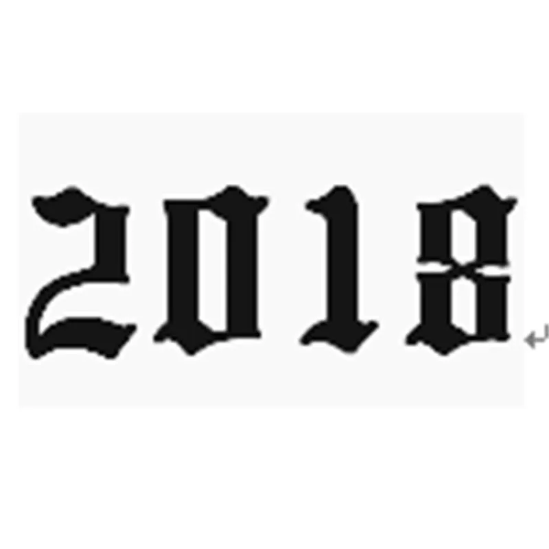 2018 Нержавеющая сталь год номер на заказ кольцо для женщин золотые, серебряные кольца женские розы кольцо Anillos Mujer номер обручальное кольцо ювелирные изделия - Цвет основного камня: 2018