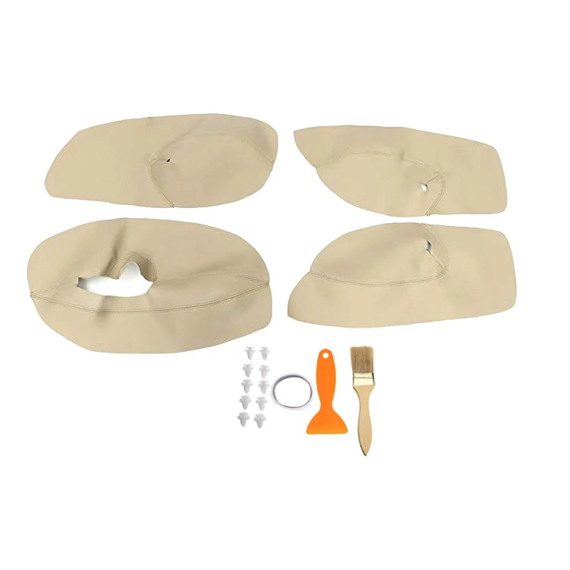 Автомобиль микрофибра кожа дверь подлокотник крышка межкомнатные двери панель