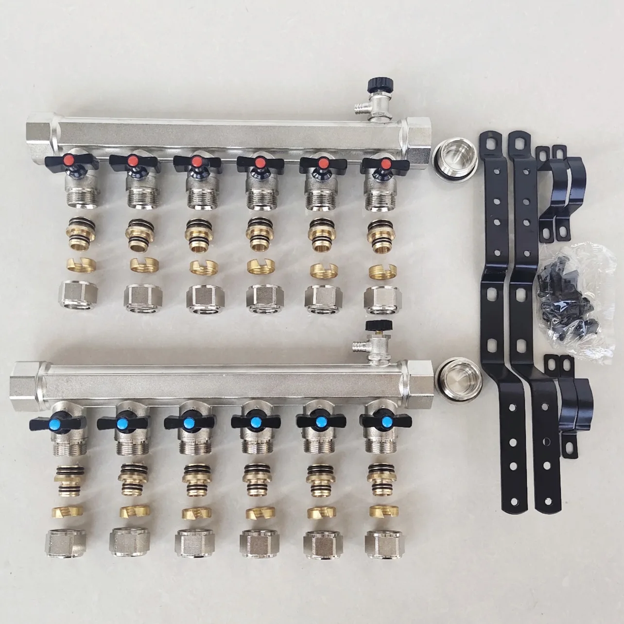 Водонагревательный комплект для пола насос 1 дюйм 2-8 портов