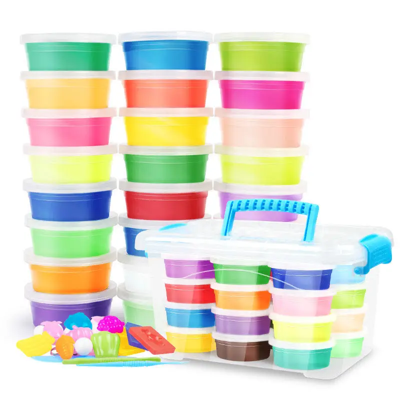 

36 colors/set Polymer Clay DIY Slimes Kids Early Education Toys Creative Colorful Plasticine Kids Gift Soft Air Dry Clay