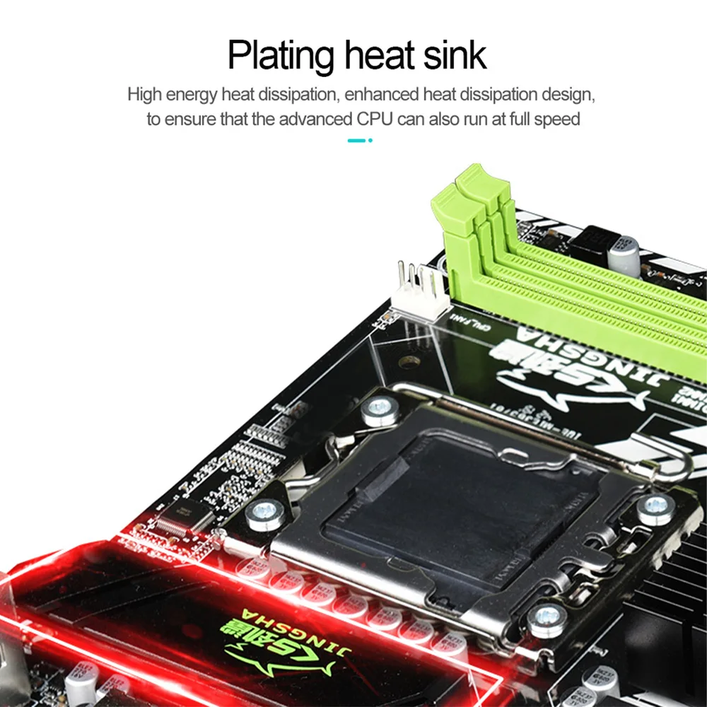 

JINGSHA X58M 3,0 M-ATX DDR3 32 USB3.0 PCIE 16X LGA 1356