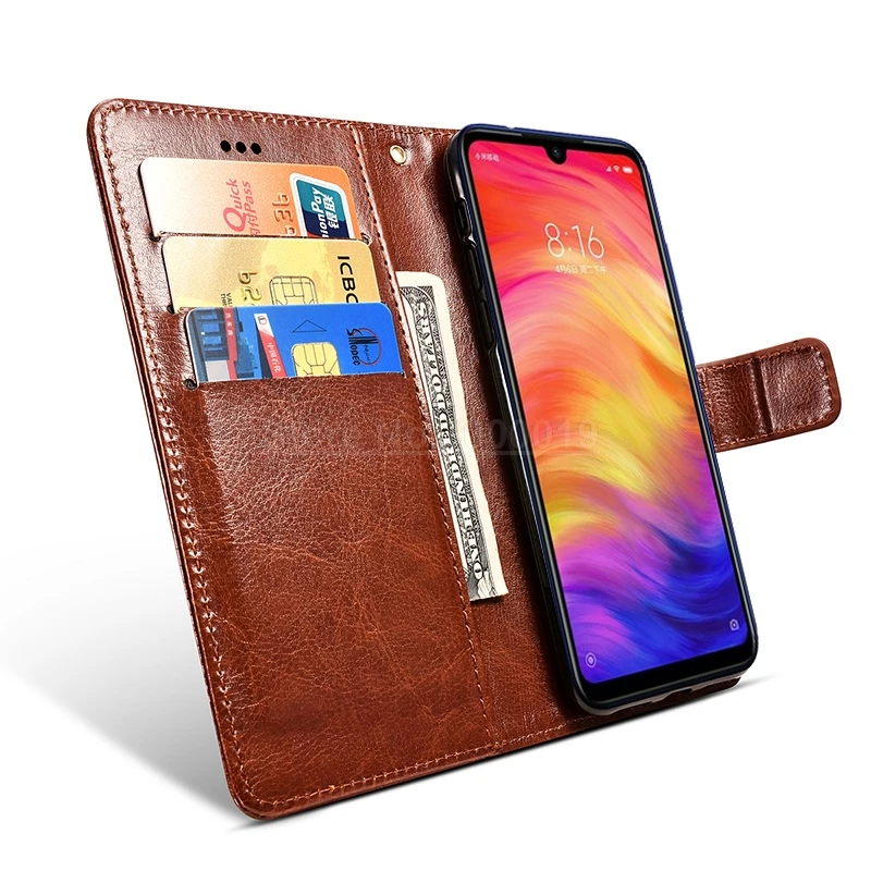Чехол для Xiaomi Redmi 7 кожаный чехол бумажник Note A3 Lite K20 Pro 9 SE 9T|Бамперы| |