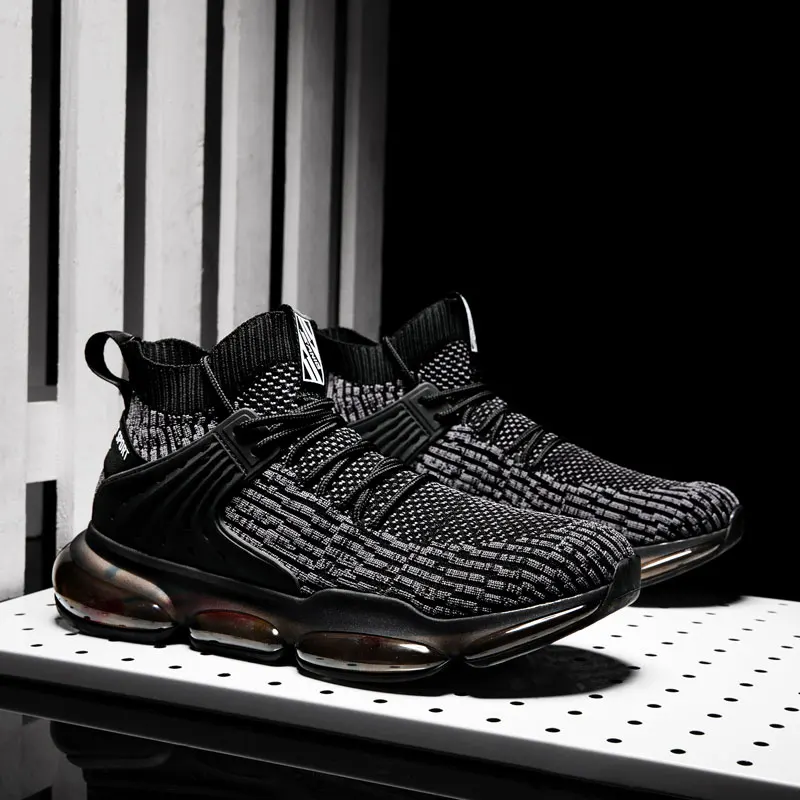 

Дышащие кроссовки для бега, трикотажные кроссовки для мужчин