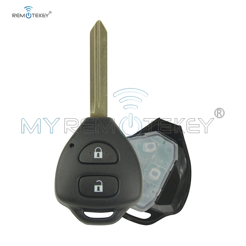Ключ дистанционного управления Remtekey для Toyota Auris Corolla Verso Yaris 2 кнопки 434 МГц Toy47 без