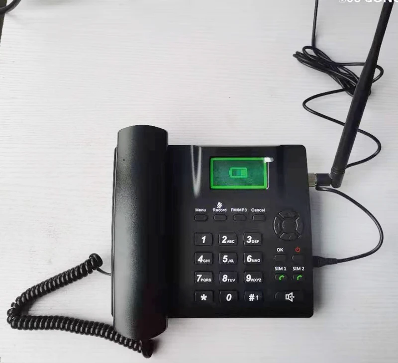 GSM фиксированный беспроводной телефон четырехдиапазонный SIM-карта функция SMS