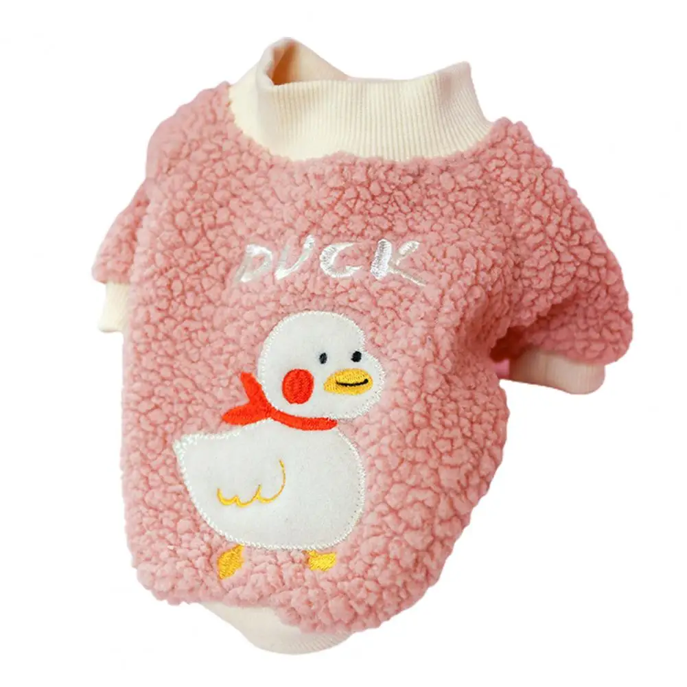 

Non-allergic Stylish Dogs Cats Short Sleeve Tops Warm Pet Clothes Close Fitting Pet Accessories