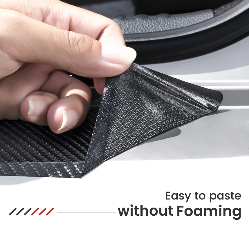 Наклейки из углеродного волокна 1 шт. защита для багажника прочная защитная