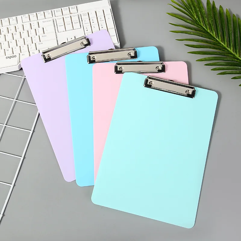 

A4 File Folder Document Clip Writing Board Metal Report Cover Spine Bar School Office Stationery School Supplies