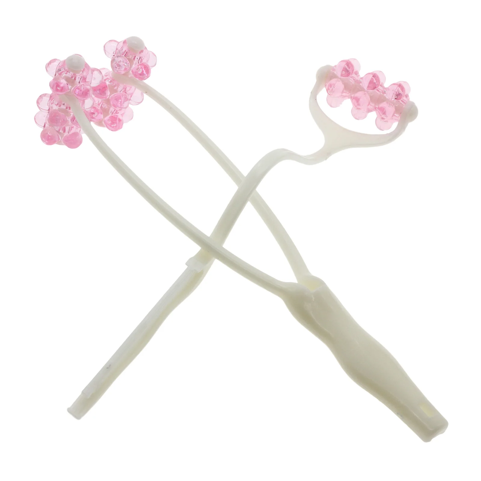 Удобный роликовый массажер для лица с цветами шеи подбородка инструмент