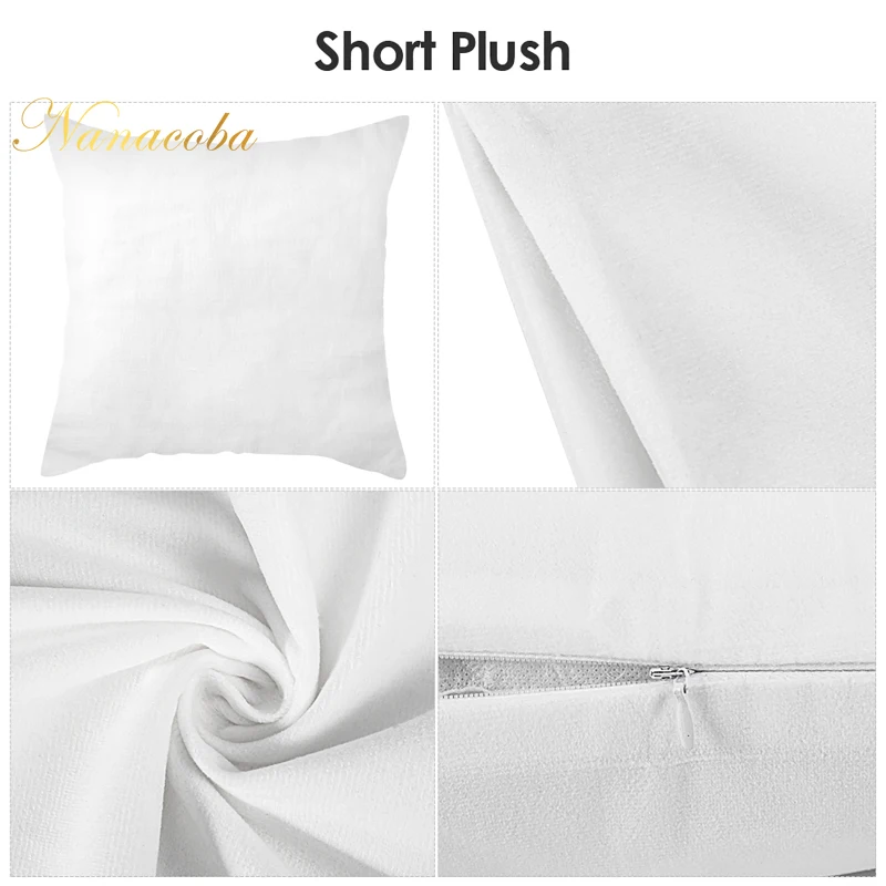 

Decorative Cushions Pink Rose Flower Pattern Pillowcase Plush Cushion Cover Throw Pillow Sofa Winter Soft Decorative Pillows