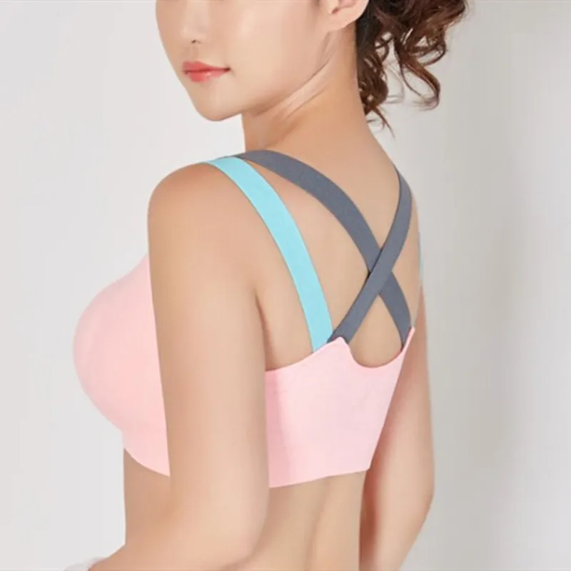 GREMISS крест накрест Для женщин спортивный бюстгальтер быстросохнущая Мягкий