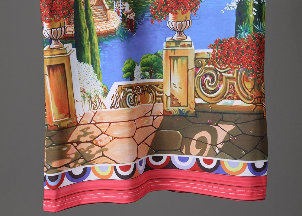 

Mens Designer DUYOU T Shirts 2021 Printed 3D Landscape painting Short Sleeve Tshirts Summer Hip Hop 100% Cotton Tops Tees