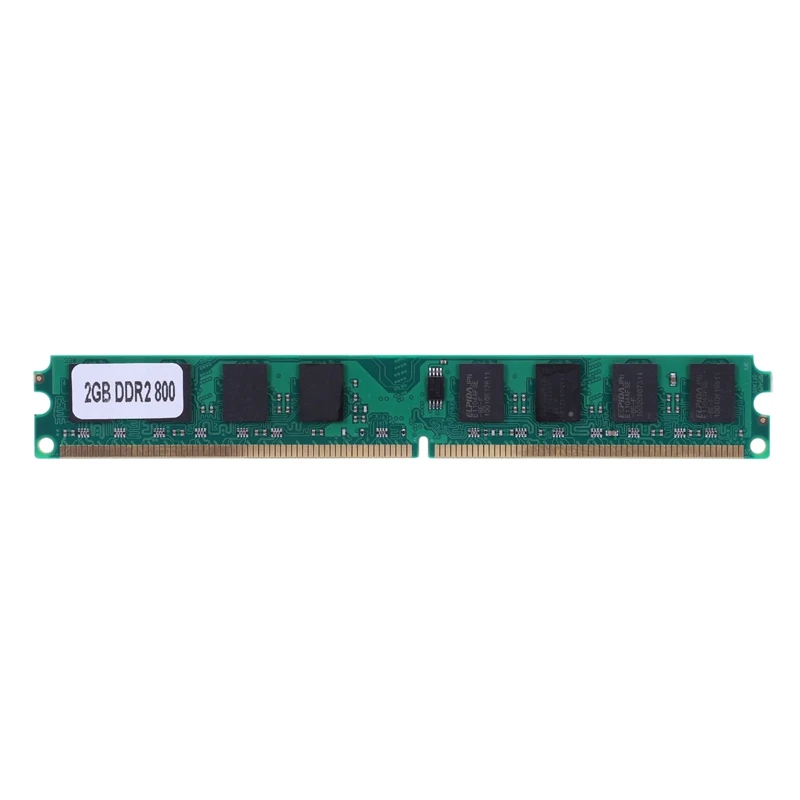 DDR2 800 МГц PC2 6400 2 Гб 240 pin для настольной оперативной памяти | Компьютеры и офис