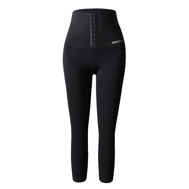 

Sweat Sauna Pants Body Shaper Weight Loss Slimming Pants Women Waist Trainer Tummy Hot Thermo Sweat Leggings Fitness Workout