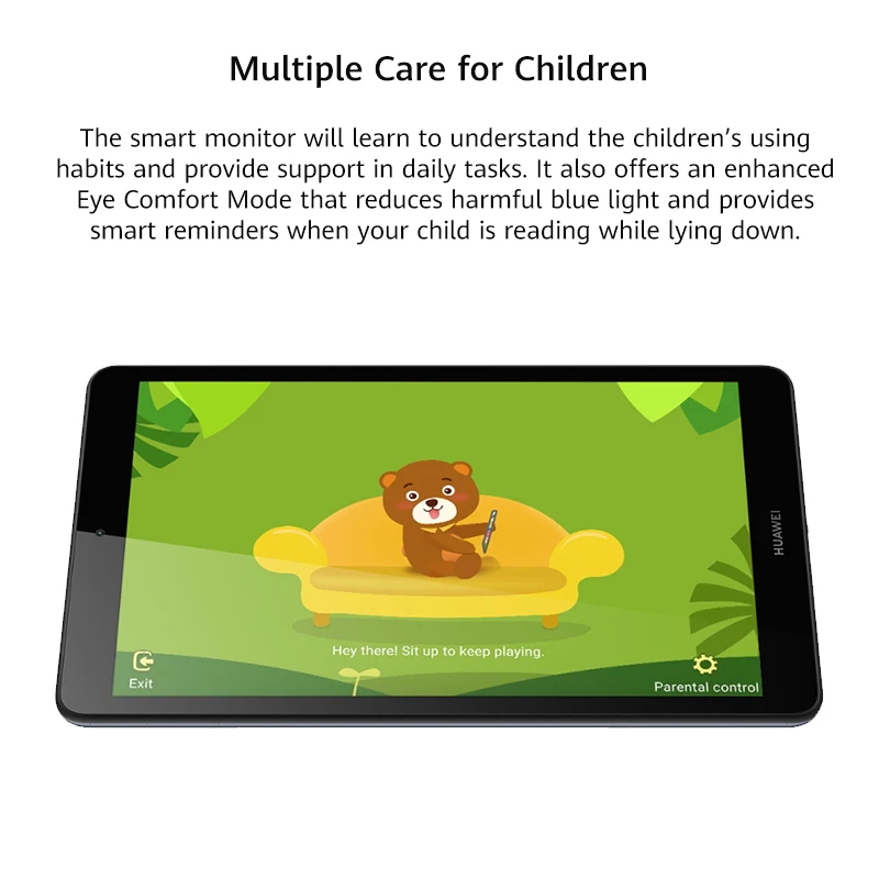 Глобальная версия HUAWEI MediaPad M5 lite планшетный ПК 8 0 '&#x271920x1200 дисплей 3 ГБ 32 Kirin 710 5100