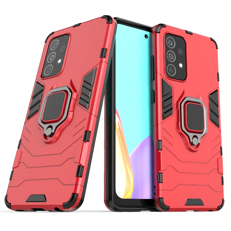 For Samsung Galaxy A52 Case For Samsung A52 Capas Bumper Armor Magnetic Suction Stand Full Edge Back Cover For Samsung A52 6.5